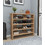 Stewe Home Παπουτσοθήκη Μοριοσανίδας Δρυς M75.6xΠ29.6xΥ72cm STE-000220-V301