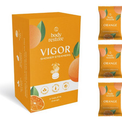 Body Restore Vigor Bath Bombs 3τμχ