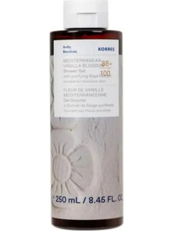 Korres Vanilla Blossom Αφρόλουτρο σε Gel 2x250ml