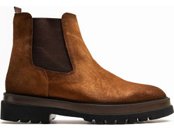 Philippe Lang Ανδρικά Chelsea Μποτάκια Suede Ταμπά 6727