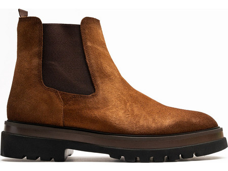 Philippe Lang Ανδρικά Chelsea Μποτάκια Suede Ταμπά 6727