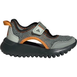 Adidas Summerflex Παιδικά Παπούτσια Θαλάσσης Ανατομικά Χακί Πορτοκαλί IH8729