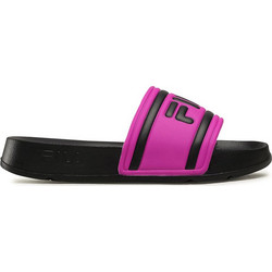 Fila Morro Bay Slipper 2.0 Γυναικείες Παντόφλες Καλοκαιρινές Αντιολισθητικές Κολυμβητηρίου Μαύρες Φούξια 1010901-17E