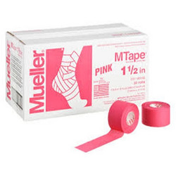 Mueller Μ Tape Ταινία Κινησιολογίας 3.8cm x 9.14m Ροζ 1τμχ