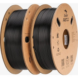 Creality Fast PLA 1.75mm Ender Black 2x1Kg