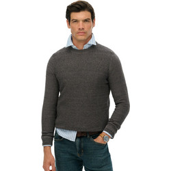 Superdry Ανδρική Πλεκτή Μπλούζα Ανθρακί M6110681A-AMI