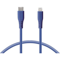 Ksix USB-C to Lightning Cable 1m Blue 8427542125800