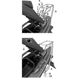 Shad Σχάρα Μηχανής για Yamaha T-Max 500 '08-'11