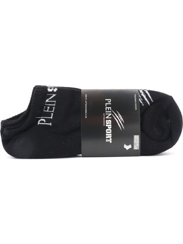 Philipp Plein Ανδρικές Κάλτσες Σοσόνια με Σχέδια Μαύρες 3Pack UUY0033-STE003N-02
