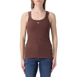 Pinko Γυναικείο Καλοκαιρινό Top Ριπ Σοκολατί 100807A338-L78