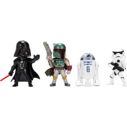 Jada Star Wars Metalfigs Διάφορα Σχέδια Σετ Φιγούρες Δράσης για 8+ Ετών 7cm 12τμχ