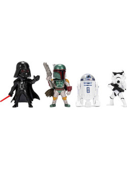 Jada Star Wars Metalfigs Διάφορα Σχέδια Σετ Φιγούρες Δράσης για 8+ Ετών 7cm 12τμχ