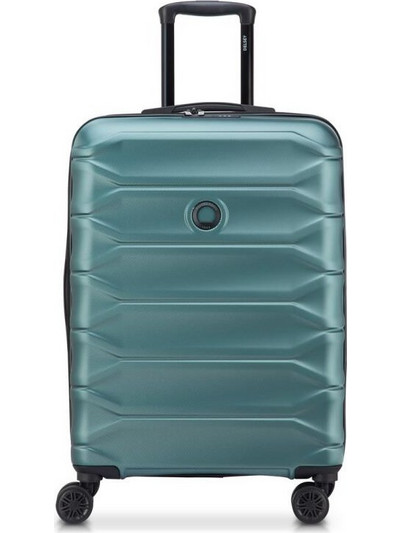 Delsey Meteor 386782103 Βαλίτσα Μεγάλη 76x50x32cm με 4 Ρόδες Πράσινη