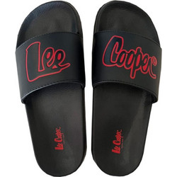 Lee Cooper Γυναικείες Παντόφλες Καλοκαιρινές Αντιολισθητικές Κολυμβητηρίου Μαύρες LCW-24-42-2483LA