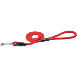 Record Rope Λουρί Σκύλου 0.9m x 22mm Κόκκινο