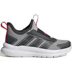 Adidas Tensaur Παιδικά Αθλητικά Παπούτσια για Τρέξιμο Ανθρακί Μαύρα KJ2818