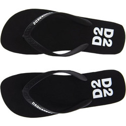 Dsquared2 Ανδρικές Σαγιονάρες Μαύρες FFM0001-17208765-2124