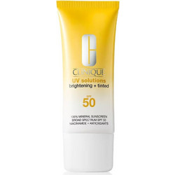 Clinique UV Solutions Brightening Medium Deep Αντηλιακή Κρέμα Προσώπου με Χρώμα SPF50+ 40ml