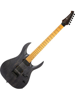 Spira Guitars S-600 Ηλεκτρική Κιθάρα ST Style με Μαγνήτες HH & Ταστιέρα Maple Stained Dark Grey