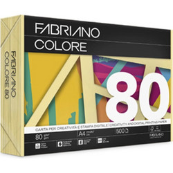 Fabriano Colore Χαρτί Α4 80gr/m² 500 Φύλλα Banana 19975021297