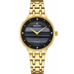 Festina Γυναικείο Ρολόι με Χρυσό Μεταλλικό Μπρασελέ F20601/D