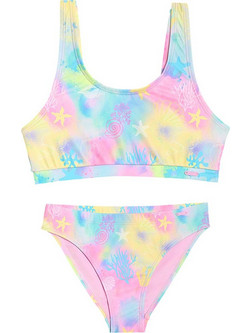 4F Παιδικό Μαγιό Bikini Set για Κορίτσι Γαλάζιο Λιλά Ροζ 4FJWSS26UBKSF054-90A