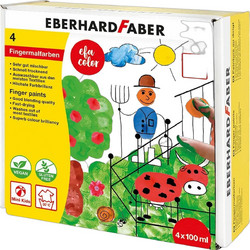 Eberhard Faber Σετ Δακτυλομπογιές 4x100ml 5788-04