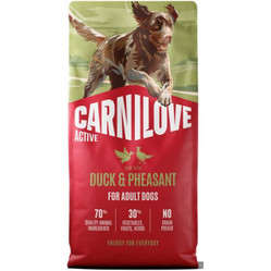 Carnilove Active Adult Grain Free with Duck & Pheasant 12kg