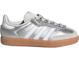 Adidas Samba Παιδικά Sneakers Ασημί KK2346