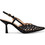 Envie Shoes Γόβες Slingback Δερμάτινες με Λεπτό Ψηλό Τακούνι Μαύρες E84-23424