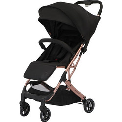 Asalvo Amsterdam Καρότσι Μωρού Black Golden Pink