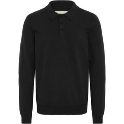 Blend Ανδρική Μπλούζα Polo Μακρυμάνικη Μαύρη 20720120