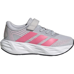 Adidas Galaxy 8 Παιδικά Αθλητικά Παπούτσια για Τρέξιμο Γκρι Ροζ KI1685