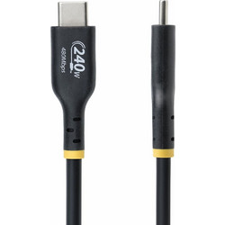 StarTech USB2EPR4M USB-C to USB-C 240W 4m Black
