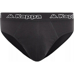 Kappa Ανδρικό Σλιπ Βαμβακερό Ανθρακί K1111