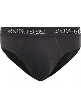 Kappa Ανδρικό Σλιπ Βαμβακερό Ανθρακί K1111
