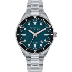 Breil Tribe Overhand Ανδρικό Ρολόι με Ασημί Μεταλλικό Μπρασελέ EW0740