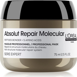 L'Oreal Serie Expert Absolut Repair Molecular Μάσκα Μαλλιών για Επανόρθωση 75ml