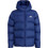 Adidas Παιδικό Μπουφάν Χειμωνιάτικο Puffer Αντιανεμικό Royal Blue KQ6187