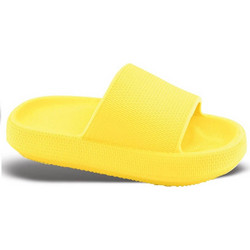 Cubanitas Γυναικείες Παντόφλες Καλοκαιρινές Flatforms Κίτρινες 08-119