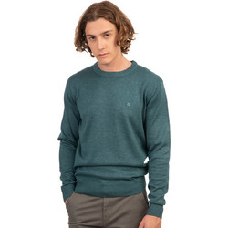 Rebase Ανδρική Πλεκτή Μπλούζα Πετρόλ 242RKNIT-8000