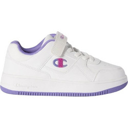 Champion Rebound Παιδικά Sneakers Λευκά Μωβ S32491-WW041
