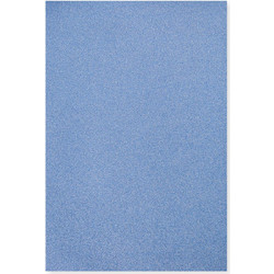 Statovac Χαρτόνι Αυτοκόλλητο Γαλάζιο Glitter 21x29cm 10τμχ 136026