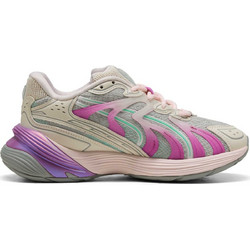 Puma Inverse Mosaic Γυναικεία Sneakers Γκρι Φούξια 405669-02