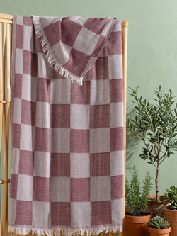Stewe Home Πετσέτα Θαλάσσης Μπορντό 70x150cm 28726