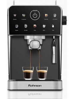 Rohnson R-98031 Μηχανή Espresso 1350W 20bar