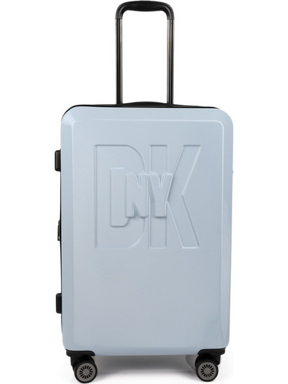 DKNY DH418SH5 Βαλίτσα Μεσαία 67x45x28.5cm με 4 Ρόδες Γαλάζια