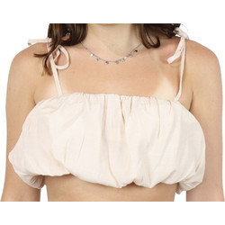 NA-KD Γυναικείο Καλοκαιρινό Crop Top Μπεζ 1018-006829-0140-580