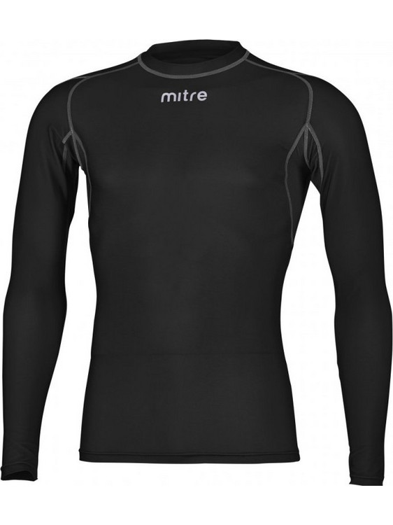 Mitre Σετ Παιδικά T-Shirt Μακρυμάνικα Μαύρο I0032768-BLK