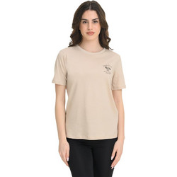Target Γυναικείο Αθλητικό T-Shirt Μπεζ S26-65904-05